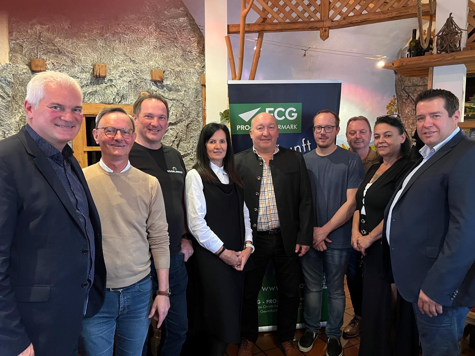 a.o. Landestag der FCG-PRO-GE Steiermark