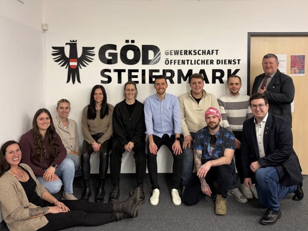 Junge GÖD Steiermark erfolgreich konstituiert!